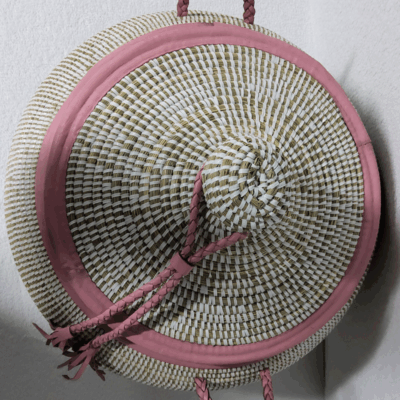 7 Panier « Ndal Design » – Panier Tissé Haut de Gamme Ø 36 cm • H 52 cm