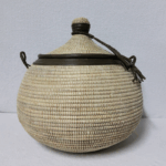 Panier « Ndal Design » – Panier Tissé Haut de Gamme Ø 36 cm • H 52 cm