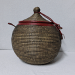 Panier « Ndal Design » – Panier Tissé Haut de Gamme Ø 36 cm • H 52 cm