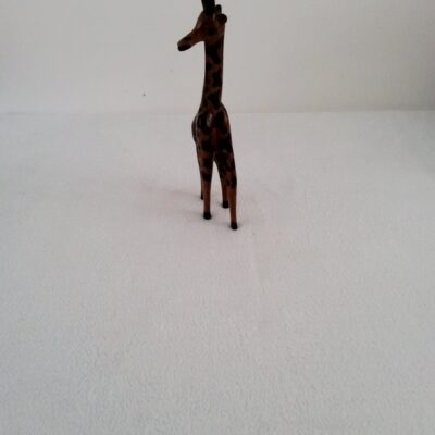 20250131_121543 Sculpture en Bois « Girafe » 30 cm de haut