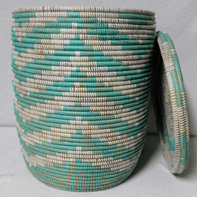 39 Panier « Ndeute » – Grand Panier Cylindrique Ø 45 cm • H 51 cm