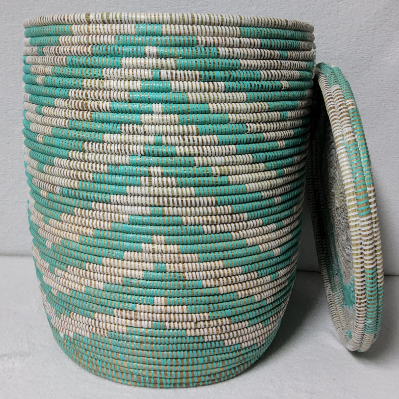 39 Panier « Ndeute » – Grand Panier Cylindrique Ø 45 cm • H 51 cm