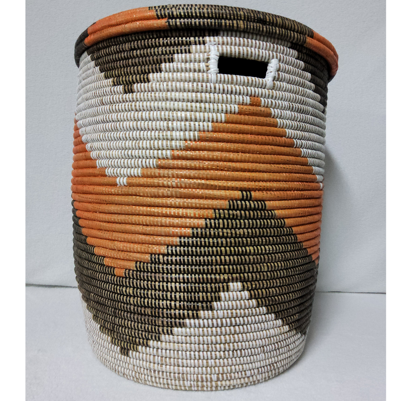 45 Panier « Ndeute » – Grand Panier Cylindrique Ø 45 cm • H 51 cm