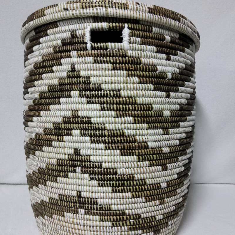50 Panier « Ndeute » – Grand Panier Cylindrique Ø 45 cm • H 51 cm
