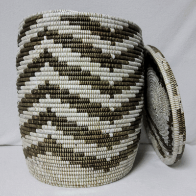 51 Panier « Ndeute » – Grand Panier Cylindrique Ø 45 cm • H 51 cm