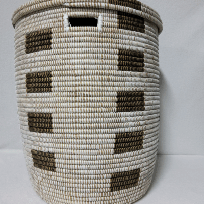 54 Panier « Ndeute » – Grand Panier Cylindrique Ø 45 cm • H 51 cm