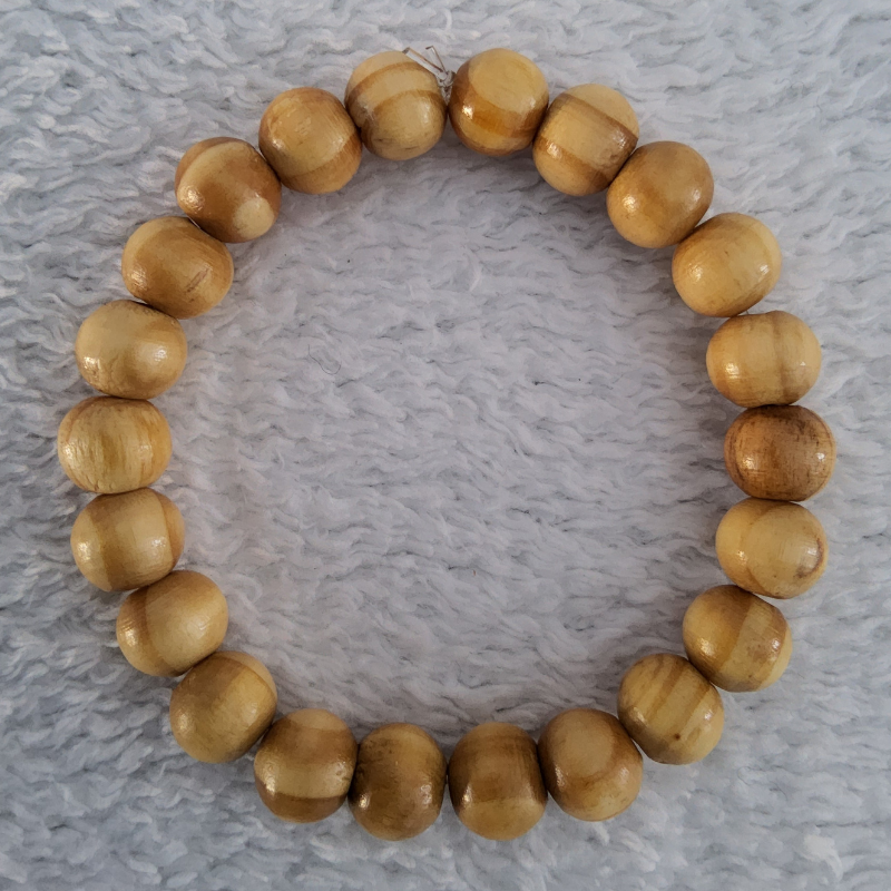 Bracelet « Dune du Niger » – Perles de Bois Naturel