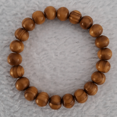 Bracelet « Dune du Niger » – Perles de Bois Naturel