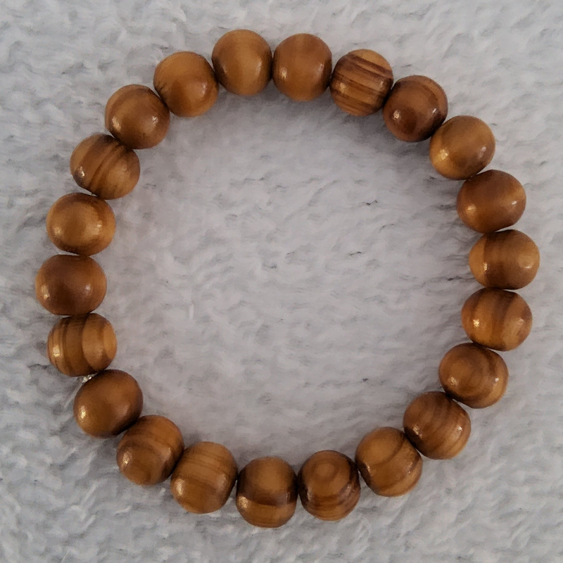 Bracelet « Dune du Niger » – Perles de Bois Naturel