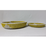 Set de 2 Corbeilles Tressées « Félé-Félé » (Ø 38 cm / 30 cm)