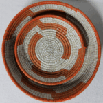 Set de 2 Corbeilles Tressées « Félé-Félé » (Ø 38 cm / 30 cm)