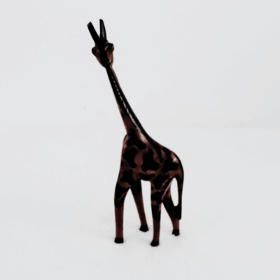 Girafe 10x30 Sculpture en Bois « Girafe » 30 cm de haut