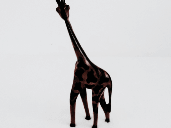Girafe 10x30 Sculpture en Bois « Girafe » 30 cm de haut