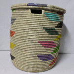Panier « Ndeute » – Grand Panier Cylindrique Ø 45 cm • H 51 cm