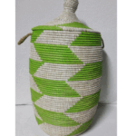 Panier à Linge & Rangement « Sorore » – Taille XL Ø 37 cm • H 77 cm (couvercle inclus)