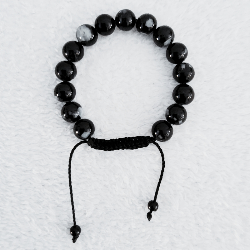 110 Bracelet de Perles Naturelles Polies