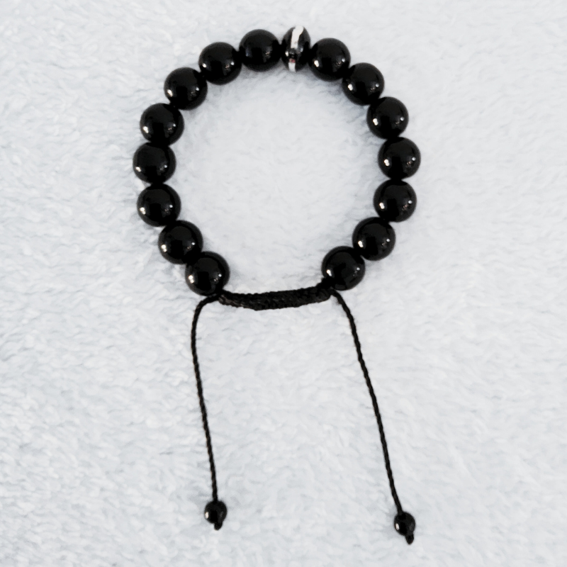 113 Bracelet de Perles Naturelles Polies