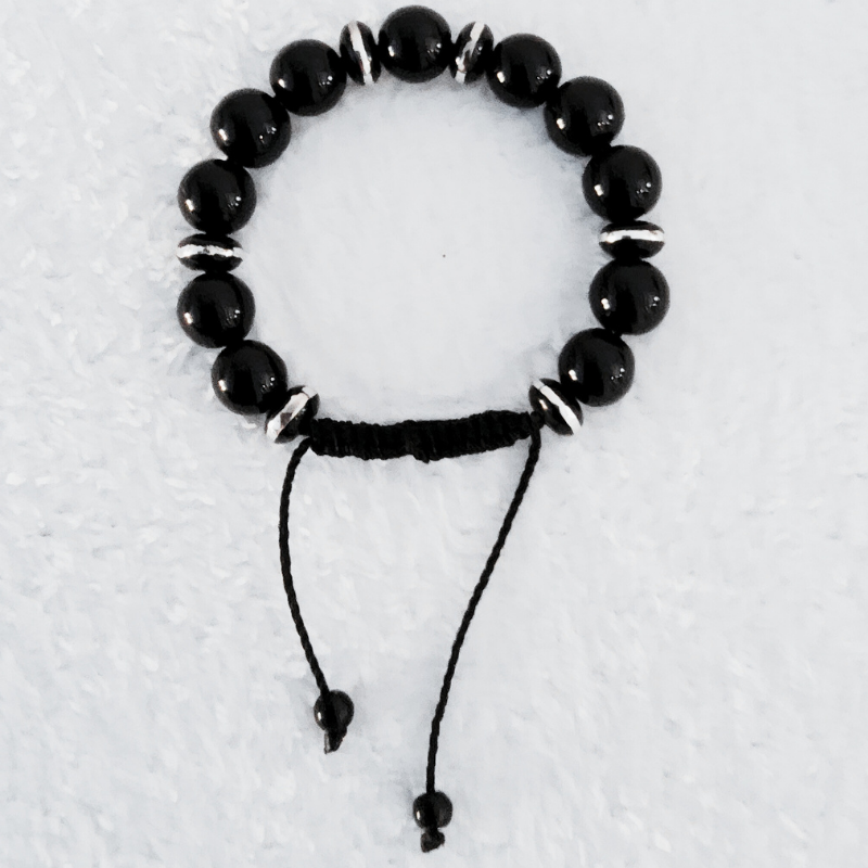 115 Bracelet de Perles Naturelles Polies