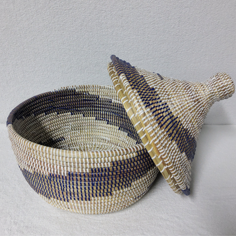 Panier Tissé « Super » Sorore  – Couvercle Conique Ø 35 cm (H 37 cm)