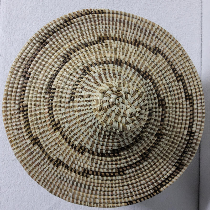 Panier Tissé « Super » Sorore  – Couvercle Conique Ø 35 cm (H 37 cm)