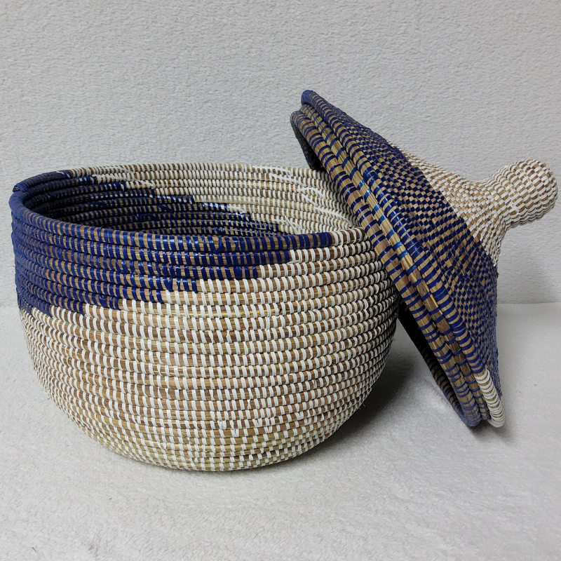 Panier Tissé « Super » Sorore  – Couvercle Conique Ø 35 cm (H 37 cm)