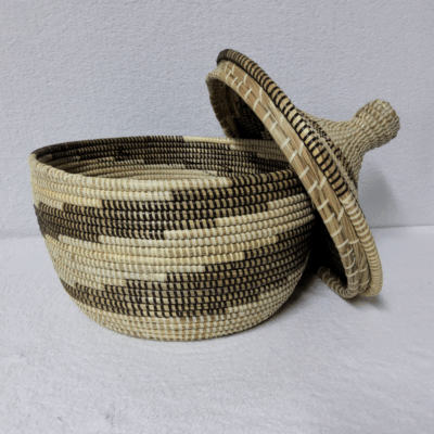 Panier Tissé « Super » Sorore  – Couvercle Conique Ø 35 cm (H 37 cm)