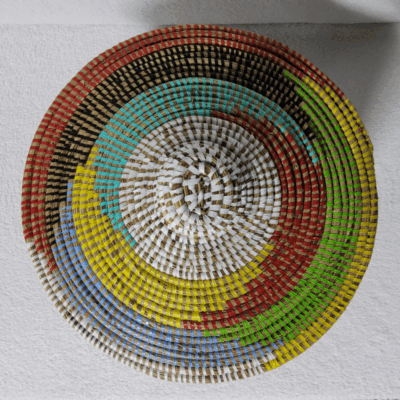 Panier Tissé « Super » Sorore  – Couvercle Conique Ø 35 cm (H 37 cm)