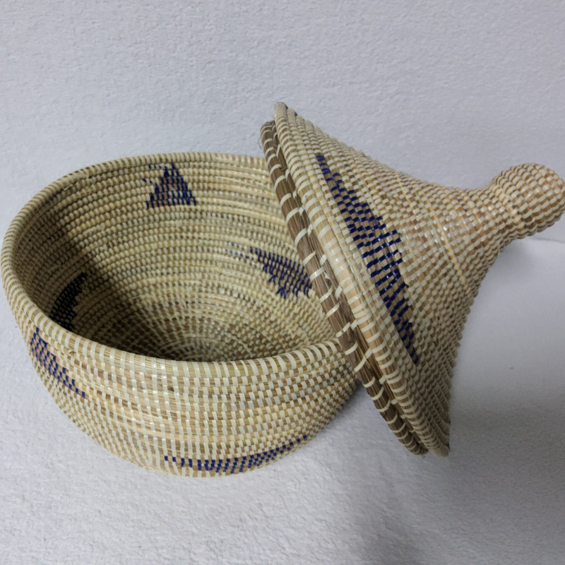 Panier Tissé « Super » Sorore  – Couvercle Conique Ø 35 cm (H 37 cm)