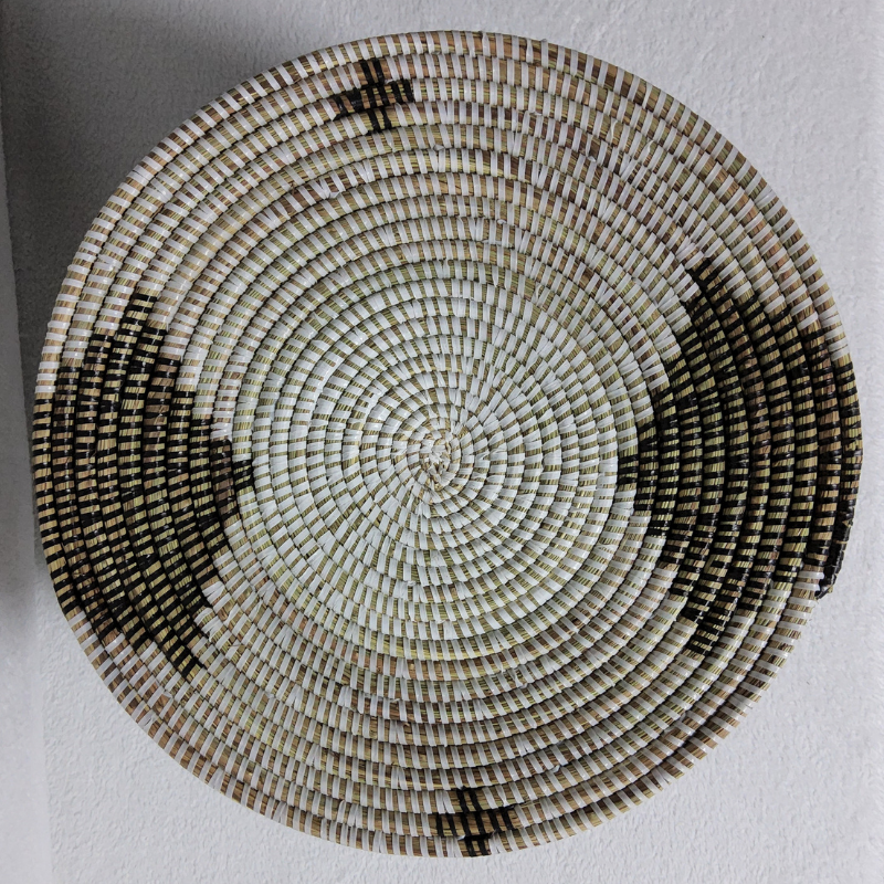 Panier de Rangement Tissé « Super » – Couvercle Plat Ø 36 cm