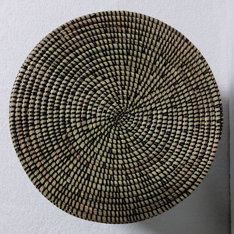 Panier de Rangement Tissé « Super » – Couvercle Plat Ø 36 cm