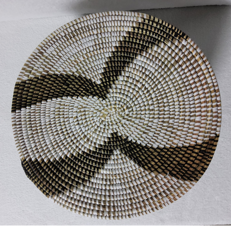 Panier de Rangement Tissé « Super » – Couvercle Plat Ø 36 cm