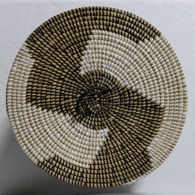 Panier de Rangement Tissé « Super » – Couvercle Plat Ø 36 cm