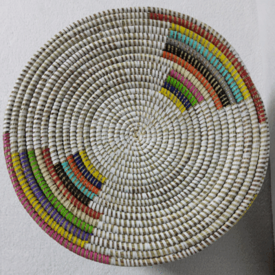 Panier de Rangement Tissé « Super » – Couvercle Plat Ø 36 cm