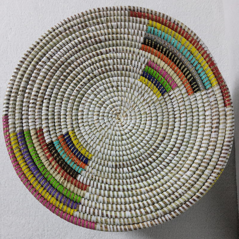 Panier de Rangement Tissé « Super » – Couvercle Plat Ø 36 cm