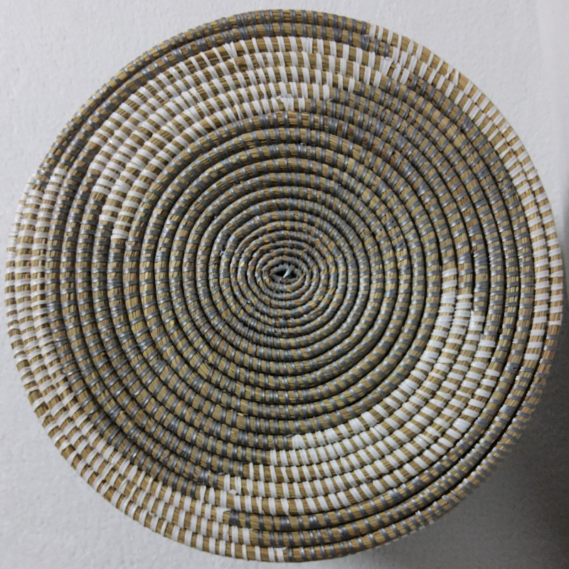 Panier de Rangement Tissé « Super » – Couvercle Plat Ø 36 cm