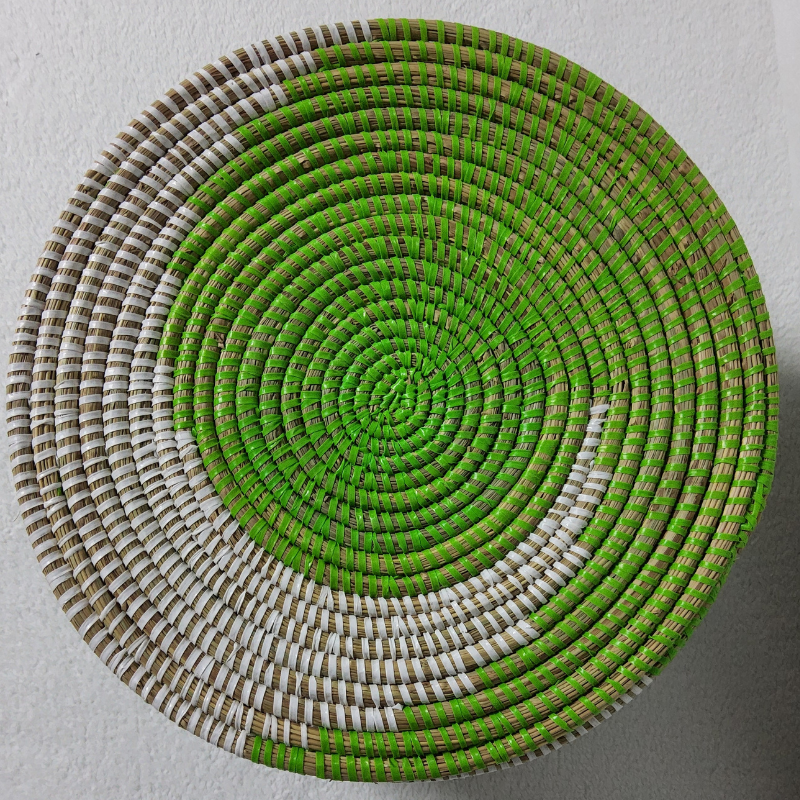 Panier de Rangement Tissé « Super » – Couvercle Plat Ø 36 cm