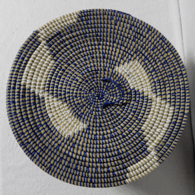 Panier de Rangement Tissé « Super » – Couvercle Plat Ø 36 cm