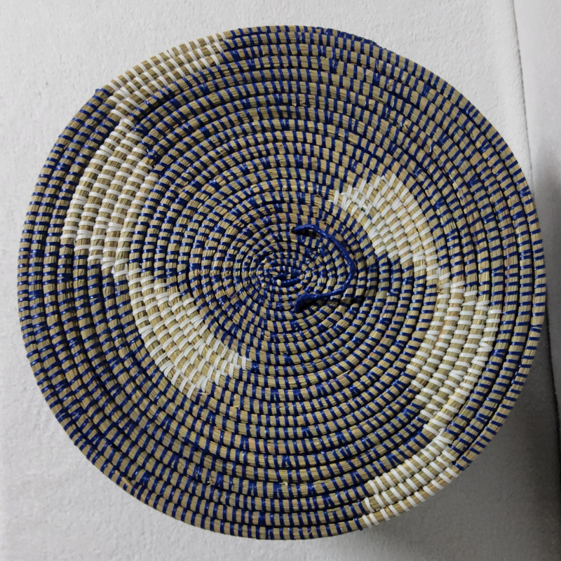 Panier de Rangement Tissé « Super » – Couvercle Plat Ø 36 cm