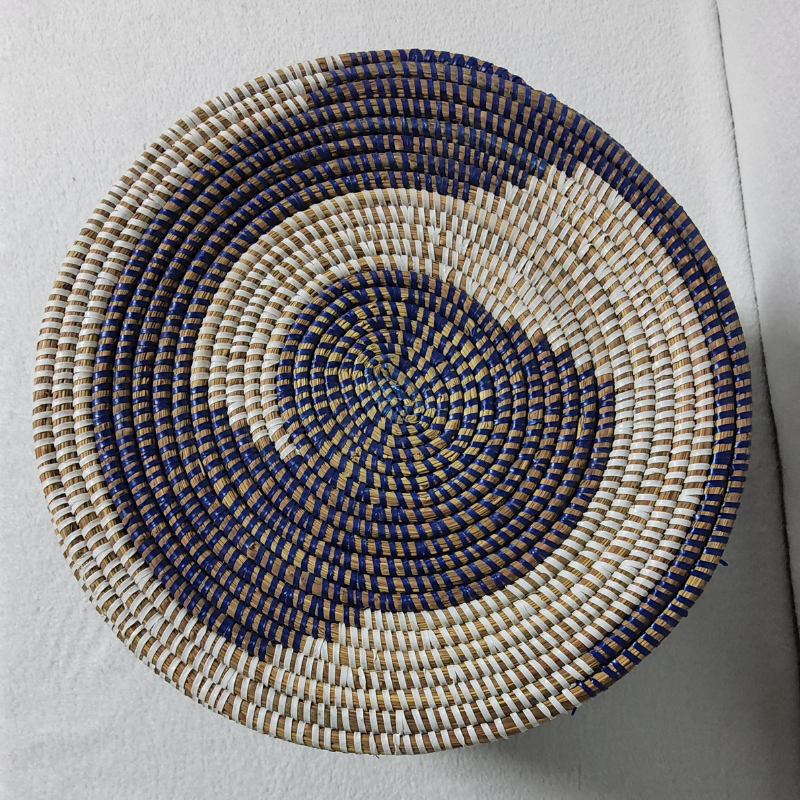 Panier de Rangement Tissé « Super » – Couvercle Plat Ø 36 cm