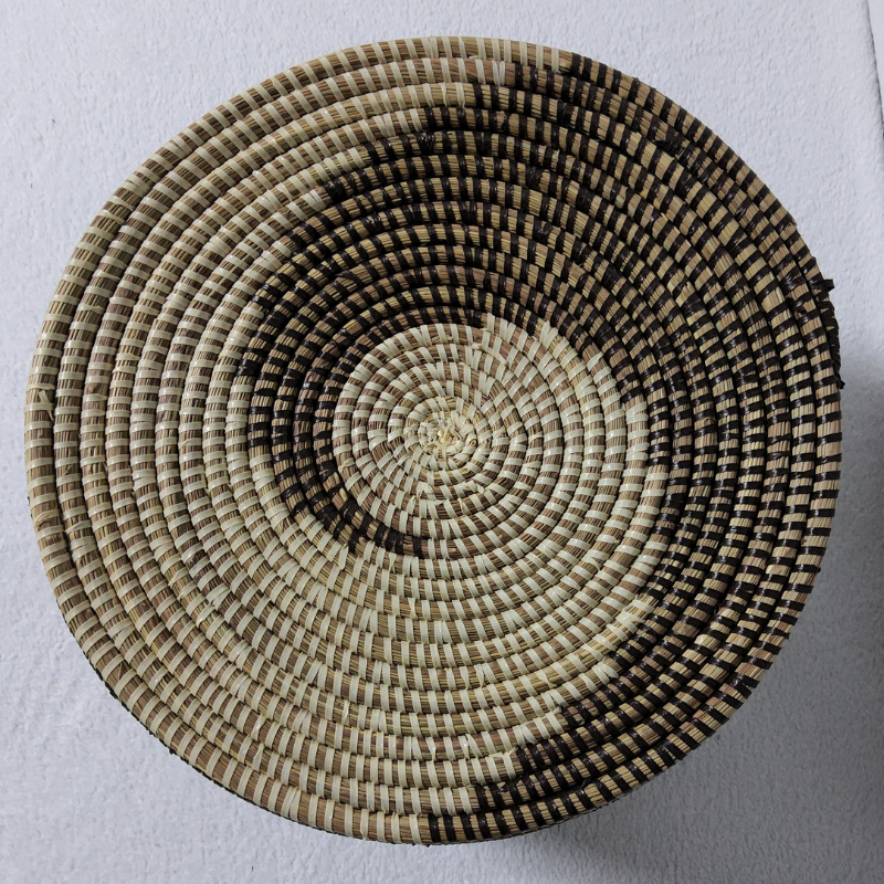 Panier de Rangement Tissé « Super » – Couvercle Plat Ø 36 cm