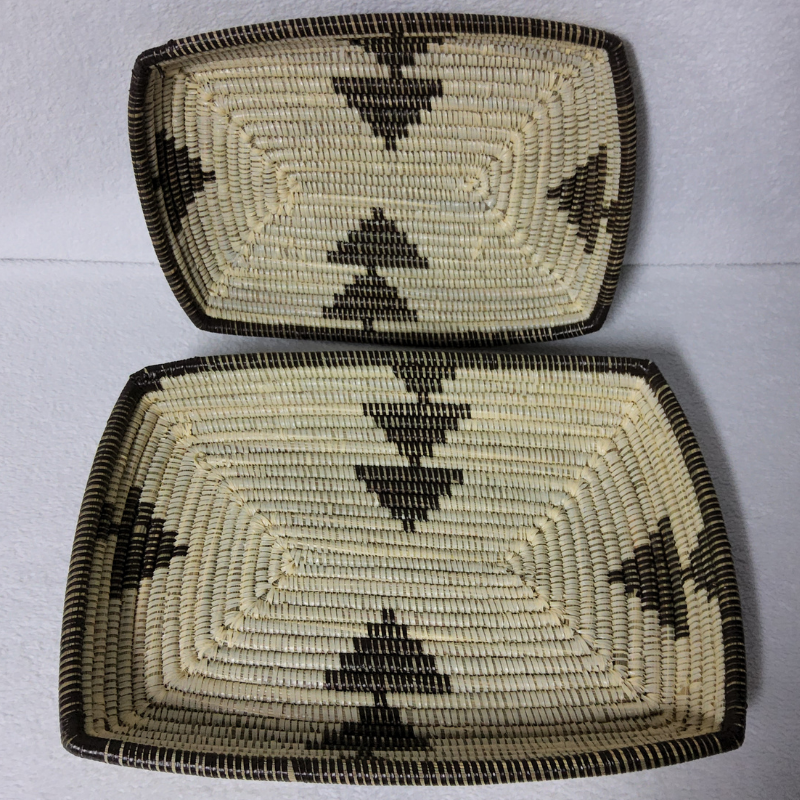 280 Set de 2 Corbeilles à Fruits Tressées