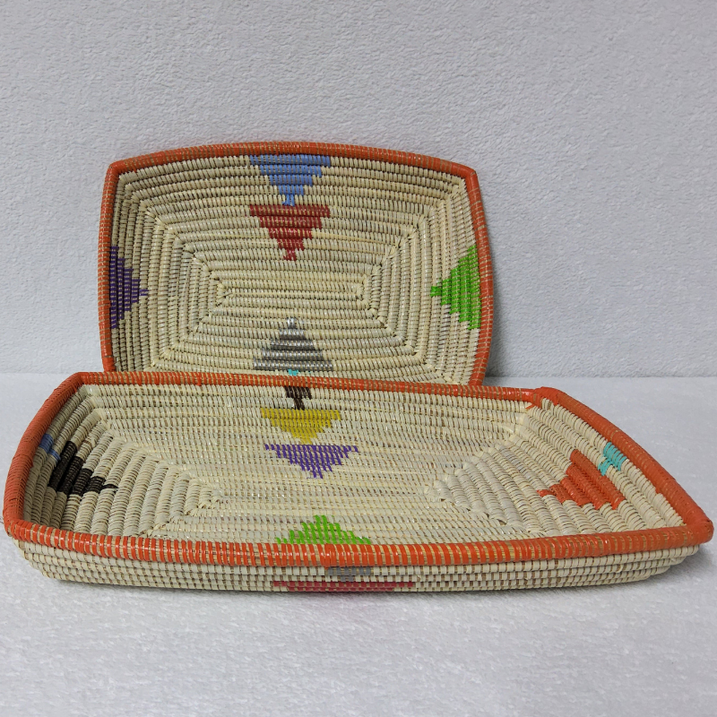 288 Set de 2 Corbeilles à Fruits Tressées