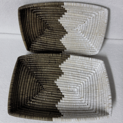 290 Set de 2 Corbeilles à Fruits Tressées