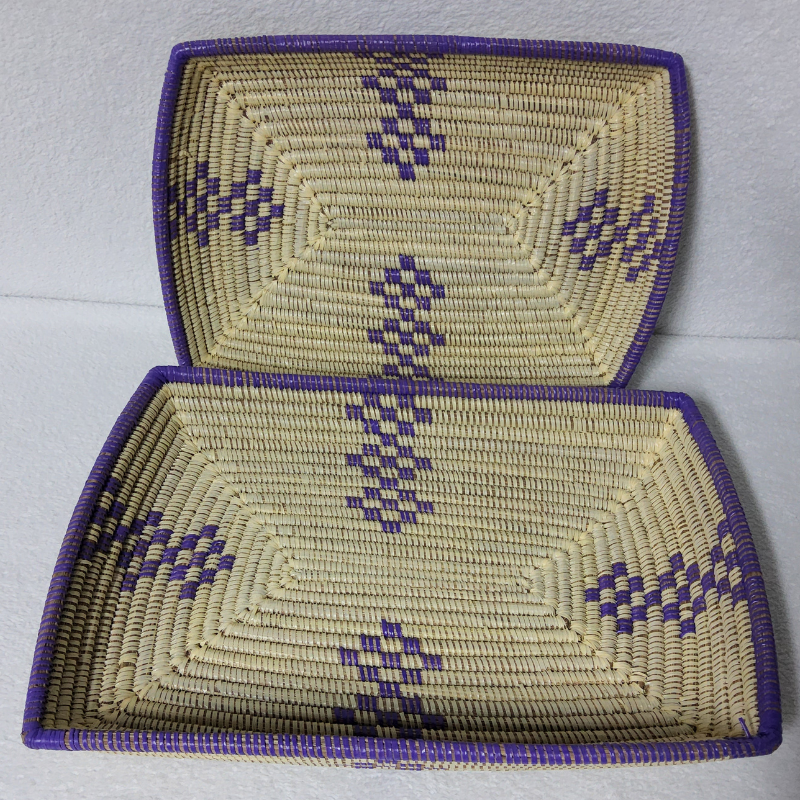 292 Set de 2 Corbeilles à Fruits Tressées