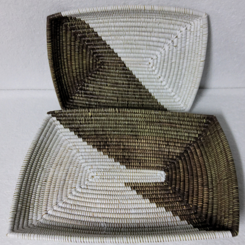 300 Set de 2 Corbeilles à Fruits Tressées