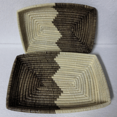 306 Set de 2 Corbeilles à Fruits Tressées