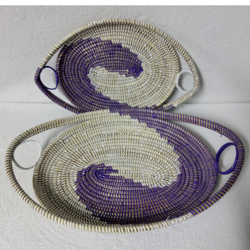 326 Set de 2 Plateaux Tissés « GAL »