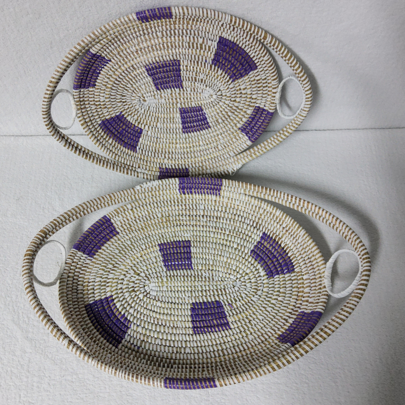 330 Set de 2 Plateaux Tissés « GAL »