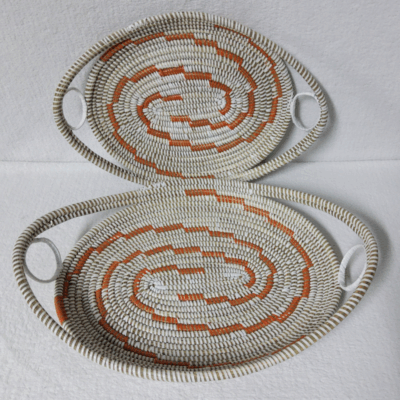 332 Set de 2 Plateaux Tissés « GAL »