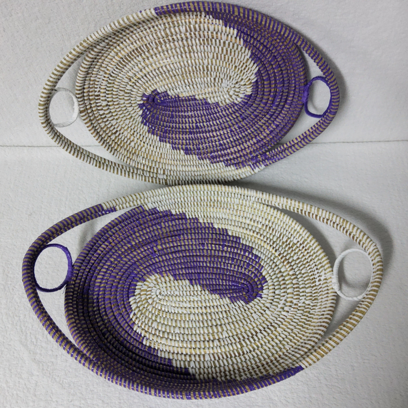 338 Set de 2 Plateaux Tissés « GAL »